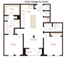 2 bed 2 bath B2 Floorplan 2 bed 2 bath B2 Floorplan, at Southline Residences, Texas, 78215